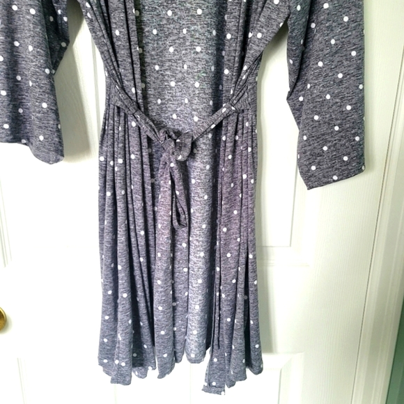 Laura Ashley Women's Polka-Dot Pajamas Set (3 pieces) - Picture 6 of 15